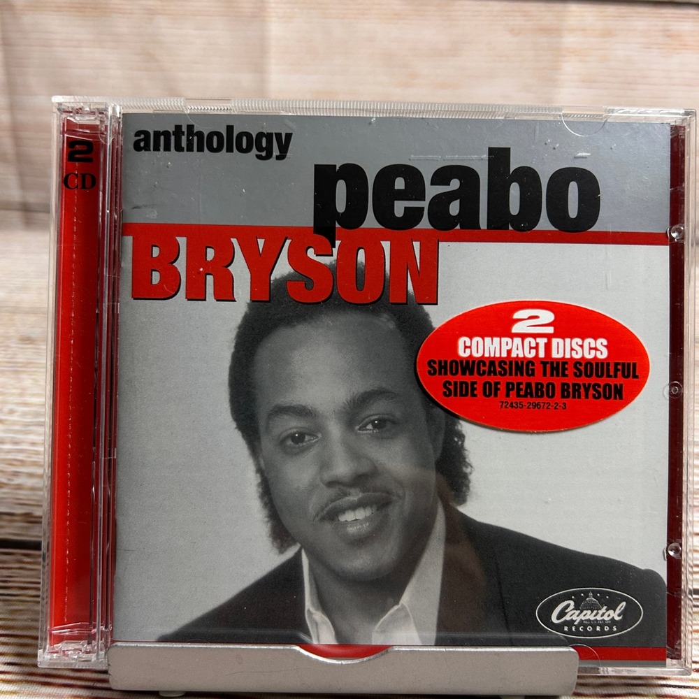 Peabo Bryson Anthology 2 CD Set Capitol Records Soul R&B Hits